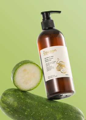 Gel tắm bí đao